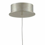 Silver Leaf Shell Catrice 1 - Light Multi - Drop Pendant - LOOMLAN - Currey & Co - Pendants