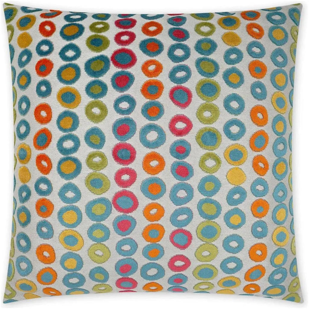 Simetra Circular Dots Large Throw Pillow Insert - LOOMLAN - D.V. Kap - Throw Pillows