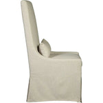 Sinclair Linen Armless Side Chair - LOOMLAN - Furniture Classics - Accent Chairs