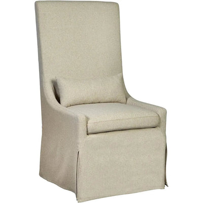 Sinclair Linen Armless Side Chair - LOOMLAN - Furniture Classics - Accent Chairs