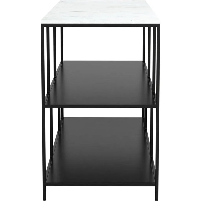 Singularity Console Table White & Black - LOOMLAN - Zuo Modern - Console Tables