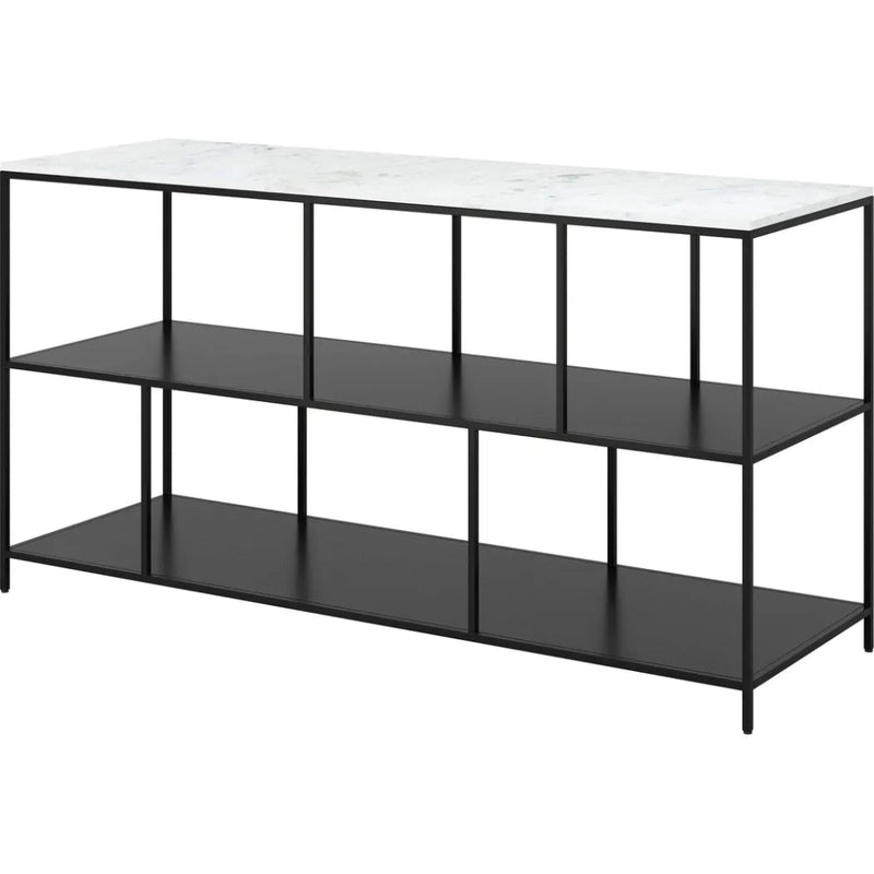 Singularity Console Table White & Black - LOOMLAN - Zuo Modern - Console Tables