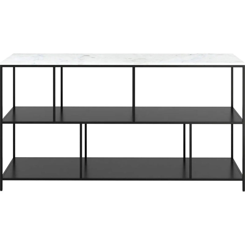 Singularity Console Table White & Black - LOOMLAN - Zuo Modern - Console Tables