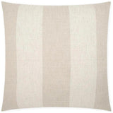 Skippy Flax Beach Stripes Large Throw Pillow Insert - LOOMLAN - D.V. Kap - Throw Pillows