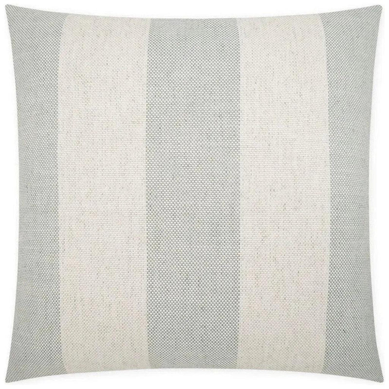 Skippy Moss Stripes Mist Large Throw Pillow Insert - LOOMLAN - D.V. Kap - Throw Pillows
