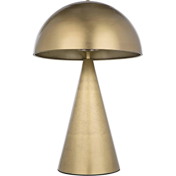 Skuba Metal Table Lamp With Brass Finish - LOOMLAN - Noir - Table Lamps