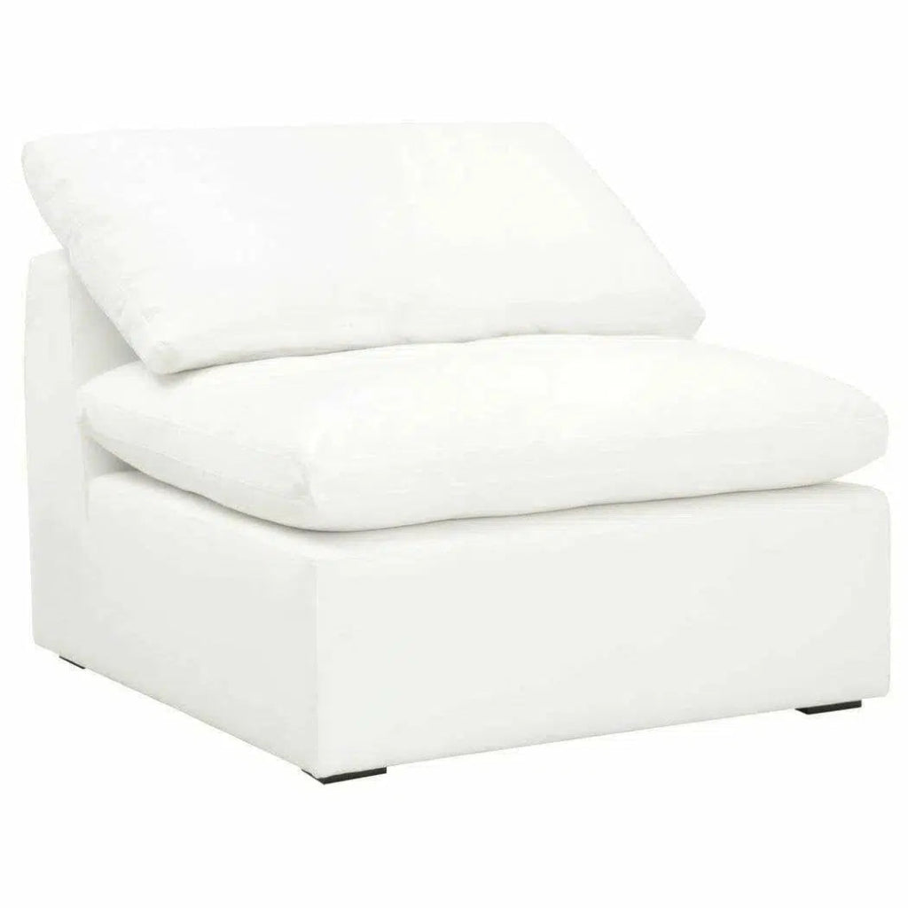 Sky Modular Chair LiveSmart White Espresso - LOOMLAN - Essentials For Living - Modular Components