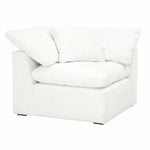 Sky Modular Corner Chair LiveSmart White - LOOMLAN - Essentials For Living - Modular Components