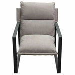 Sling Accent Chair in Grey Black - LOOMLAN - Diamond Sofa - Accent Chairs