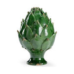 Small Green Artichoke Porcelain Sculpture - LOOMLAN - Chelsea House - Statues & Sculptures