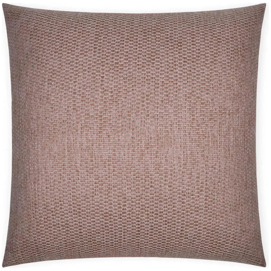 Smoothie Blush Solid Blush Large Throw Pillow Insert - LOOMLAN - D.V. Kap - Throw Pillows