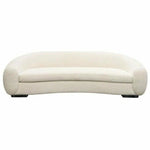 Sofa Bone Boucle Textured Arms & Back - LOOMLAN - Diamond Sofa - Sofas & Loveseats