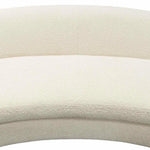 Sofa Bone Boucle Textured Arms & Back - LOOMLAN - Diamond Sofa - Sofas & Loveseats