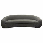 Sofa Charcoal Boucle Textured Arms & Back - LOOMLAN - Diamond Sofa - Sofas & Loveseats