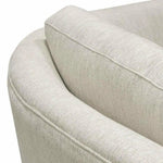 Sofa in Light Cream Fabric with Gold Metal Legs - LOOMLAN - Diamond Sofa - Sofas & Loveseats