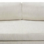 Sofa in Light Cream Fabric with Gold Metal Legs - LOOMLAN - Diamond Sofa - Sofas & Loveseats