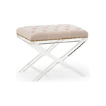 Soho Tufted Acrylic Made Bedroom Bench - LOOMLAN - Chelsea House - Bedroom Benches