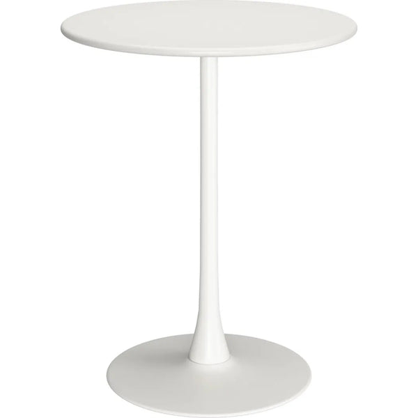 Soleil Bar Table White - LOOMLAN - Zuo Modern - Outdoor Counter Tables