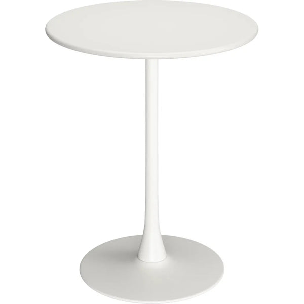 Soleil Bar Table White - LOOMLAN - Zuo Modern - Outdoor Counter Tables