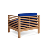 Soleil Teak Patio Lounge Set with Sunbrella 2PC - LOOMLAN - HiTeak - Outdoor Lounge Sets