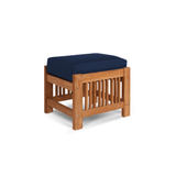 Soleil Teak Patio Lounge Set with Sunbrella 2PC - LOOMLAN - HiTeak - Outdoor Lounge Sets