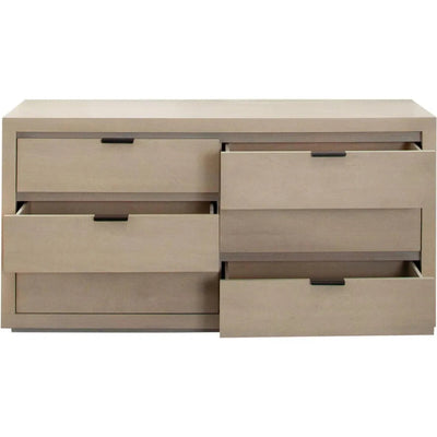 Sonoma Natural Wood 6 - Drawer Dresser - LOOMLAN - Diamond Sofa - Dressers