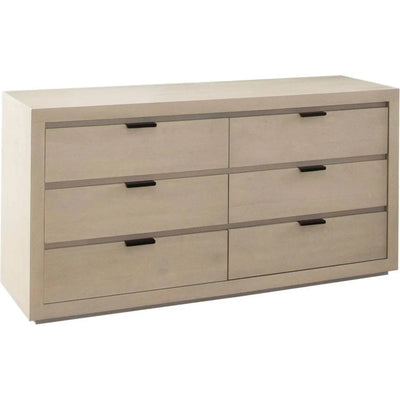 Sonoma Natural Wood 6 - Drawer Dresser - LOOMLAN - Diamond Sofa - Dressers