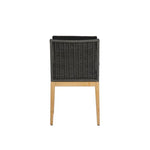 Sorrento Fabric Outdoor Armless Dining Chair - LOOMLAN - SUNPAN - Outdoor Dining Chairs