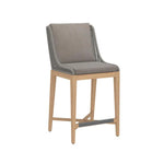 Sorrento Fabric Outdoor Barstool - LOOMLAN - SUNPAN - Outdoor Bar Stools