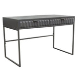 Spectrum Two Drawer Wood Desk - LOOMLAN - Diamond Sofa - Home Office Desks