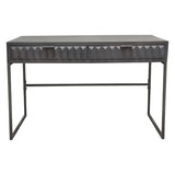 Spectrum Two Drawer Wood Desk - LOOMLAN - Diamond Sofa - Home Office Desks