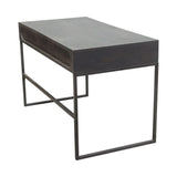 Spectrum Two Drawer Wood Desk - LOOMLAN - Diamond Sofa - Home Office Desks