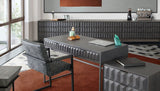 Spectrum Two Drawer Wood Desk - LOOMLAN - Diamond Sofa - Home Office Desks
