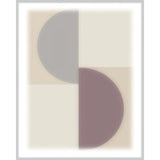 Split Circle II Artwork d Canvas Floating - LOOMLAN - LOOMLAN - Canvas Art