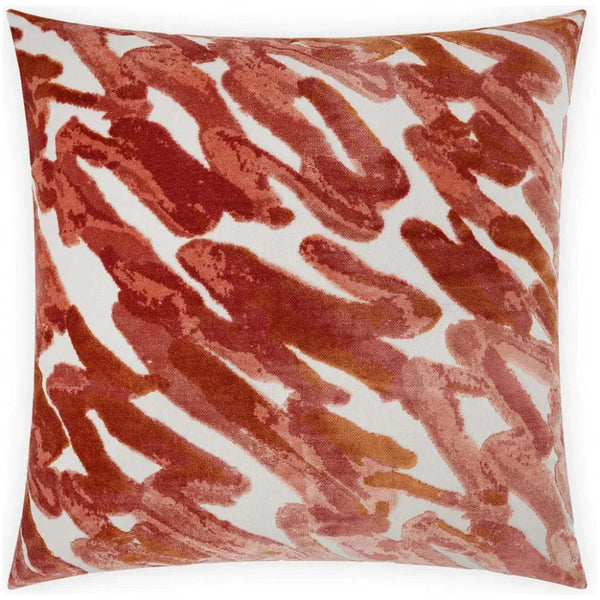 Spoken Coral Throw Pillow With Insert - LOOMLAN - D.V. Kap - Throw Pillows