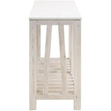 Spruce Console Table White Pine White Quartz - LOOMLAN - Essentials For Living - Console Tables