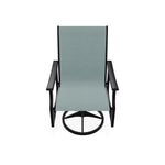 St. Catherine Swivel Rocker Marine Grade Polymer Arms - LOOMLAN - Outdoor Accent Chairs