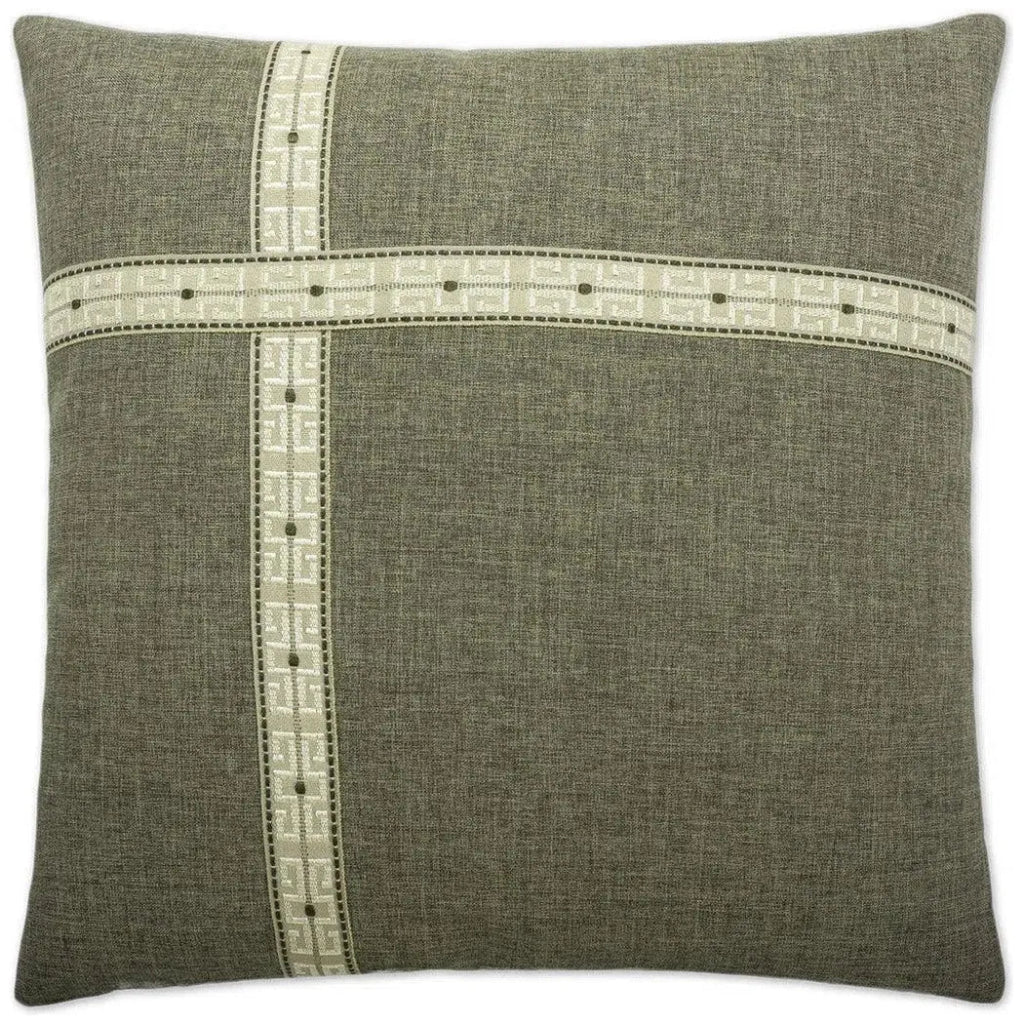 St. John Granite Grey Throw Pillow Insert - LOOMLAN - D.V. Kap - Throw Pillows