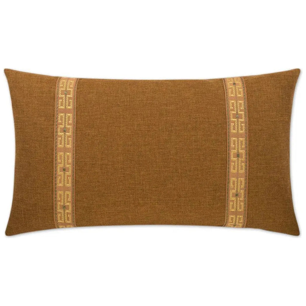 St. John Lumbar Nugget Brown Throw Pillow Insert - LOOMLAN - D.V. Kap - Throw Pillows