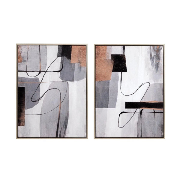 Standards Multicolor Wall Art - LOOMLAN - Bassett Mirror - Canvas Art
