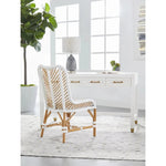 Stella Desk With Drawers White - LOOMLAN - Essentials For Living - Home Office Desks