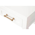 Stella Desk With Drawers White - LOOMLAN - Essentials For Living - Home Office Desks