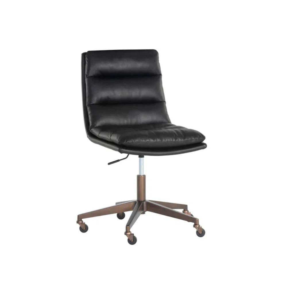 Stinson Leather Office Chair - LOOMLAN - SUNPAN - Office Chairs