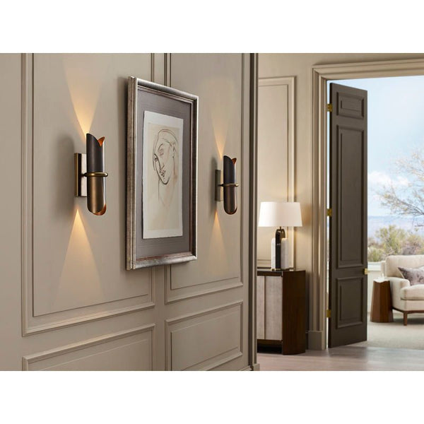 Stockman Brass Made Wall Sconce - LOOMLAN - Wildwood - Wall Sconces