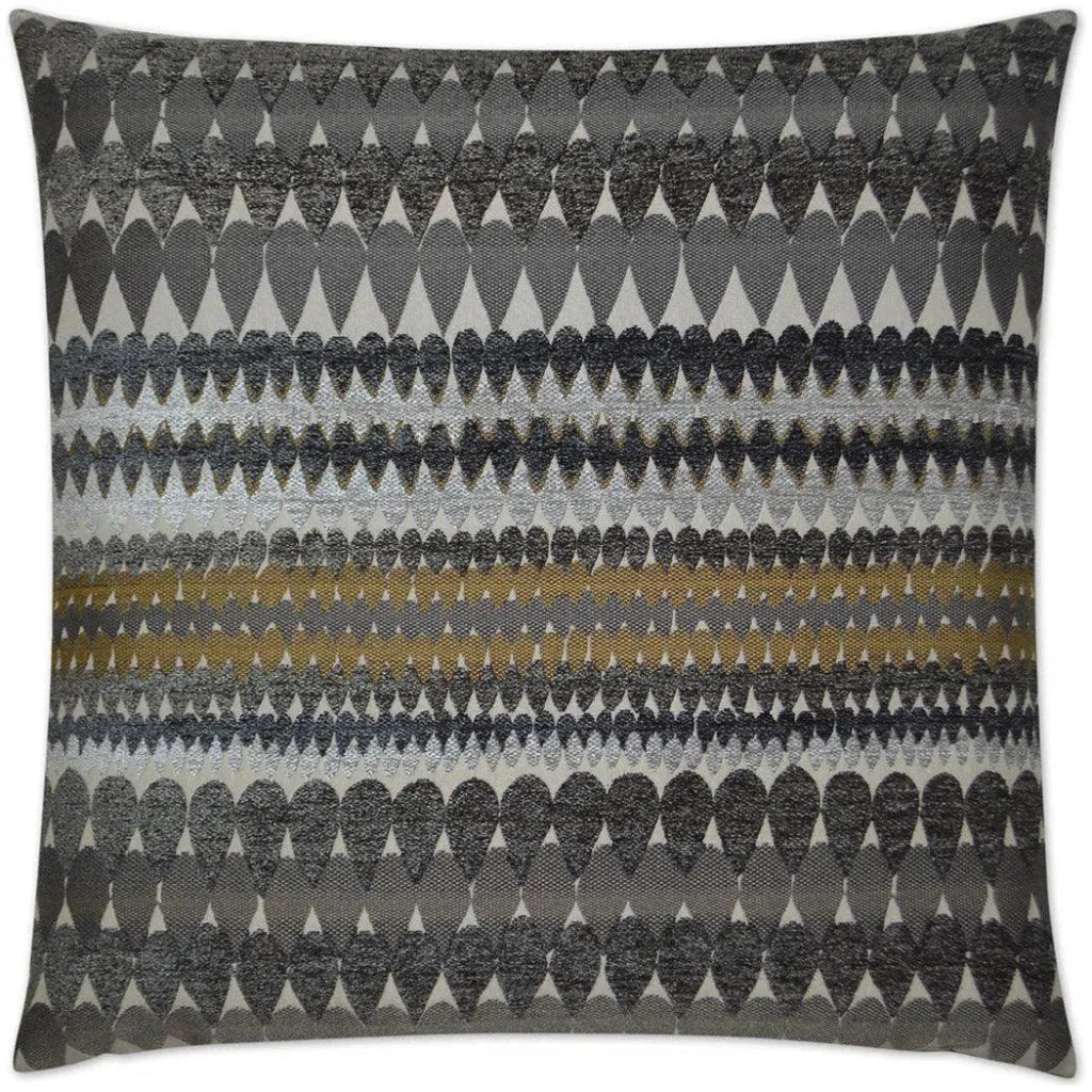 Stormy Grey Throw Pillow With Insert - LOOMLAN - D.V. Kap - Throw Pillows