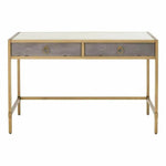 Strand Shagreen Desk Drawers Gray Shagreen - LOOMLAN - Essentials For Living - Home Office Desks