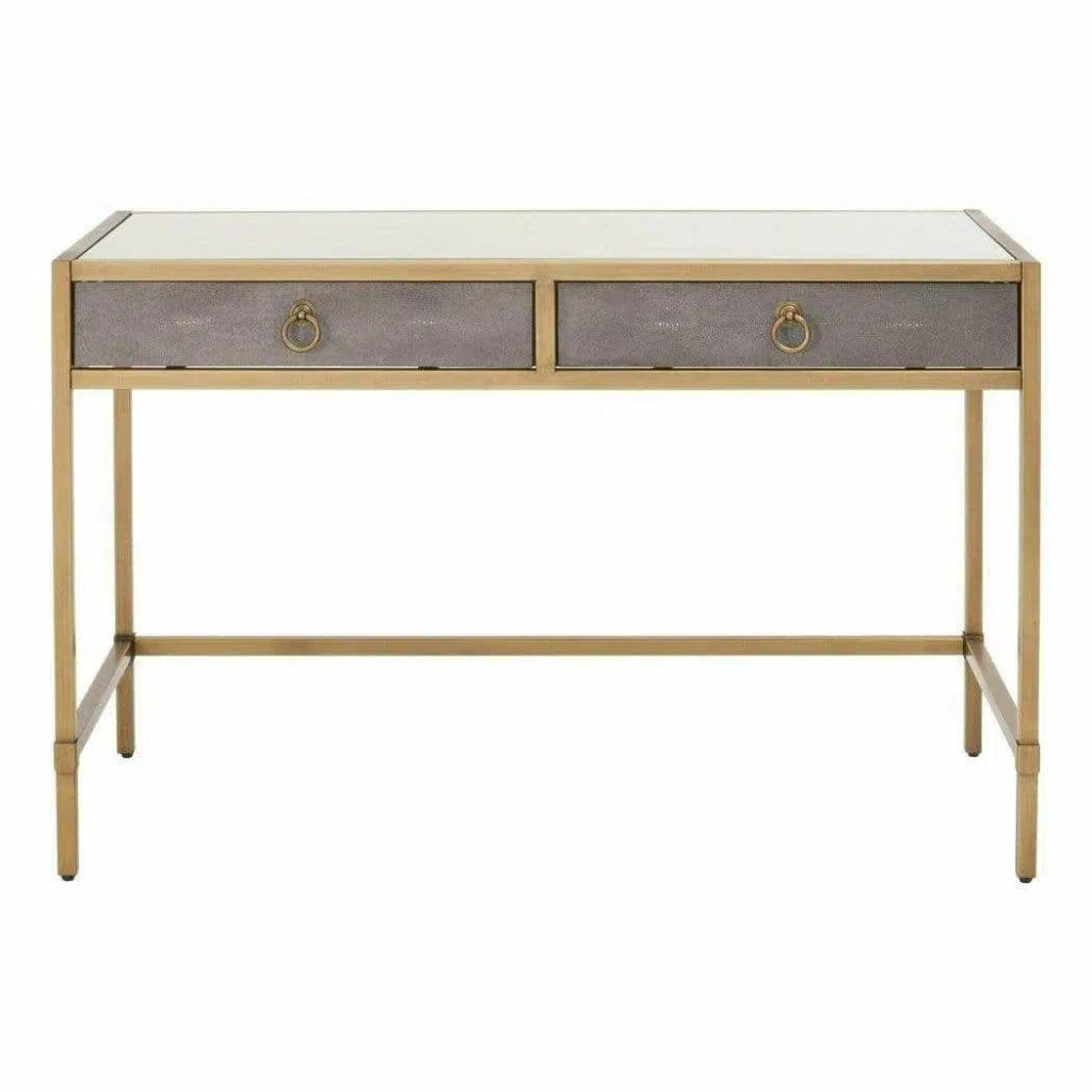 Strand Shagreen Desk Drawers Gray Shagreen - LOOMLAN - Essentials For Living - Home Office Desks