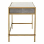 Strand Shagreen Desk Drawers Gray Shagreen - LOOMLAN - Essentials For Living - Home Office Desks