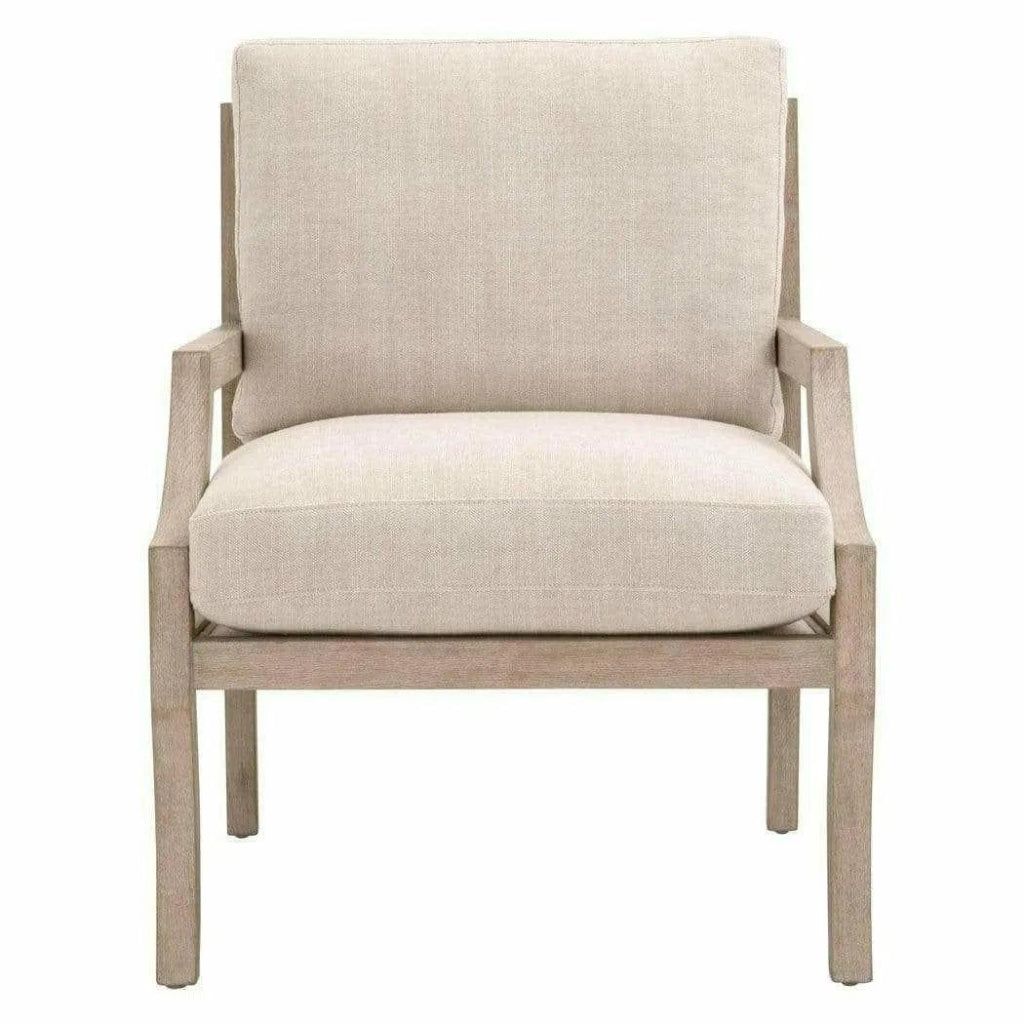 Stratton Club Chair Bisque Natural Gray - LOOMLAN - Essentials For Living - Accent Chairs