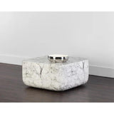 Strut Concrete Outdoor Square Coffee Table - LOOMLAN - SUNPAN - Outdoor Coffee Tables